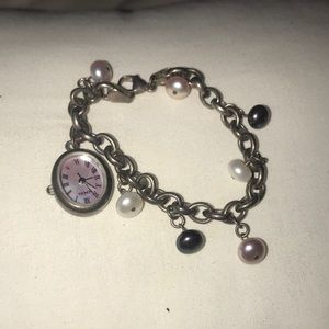 Honora Pearl Bracelet with watch